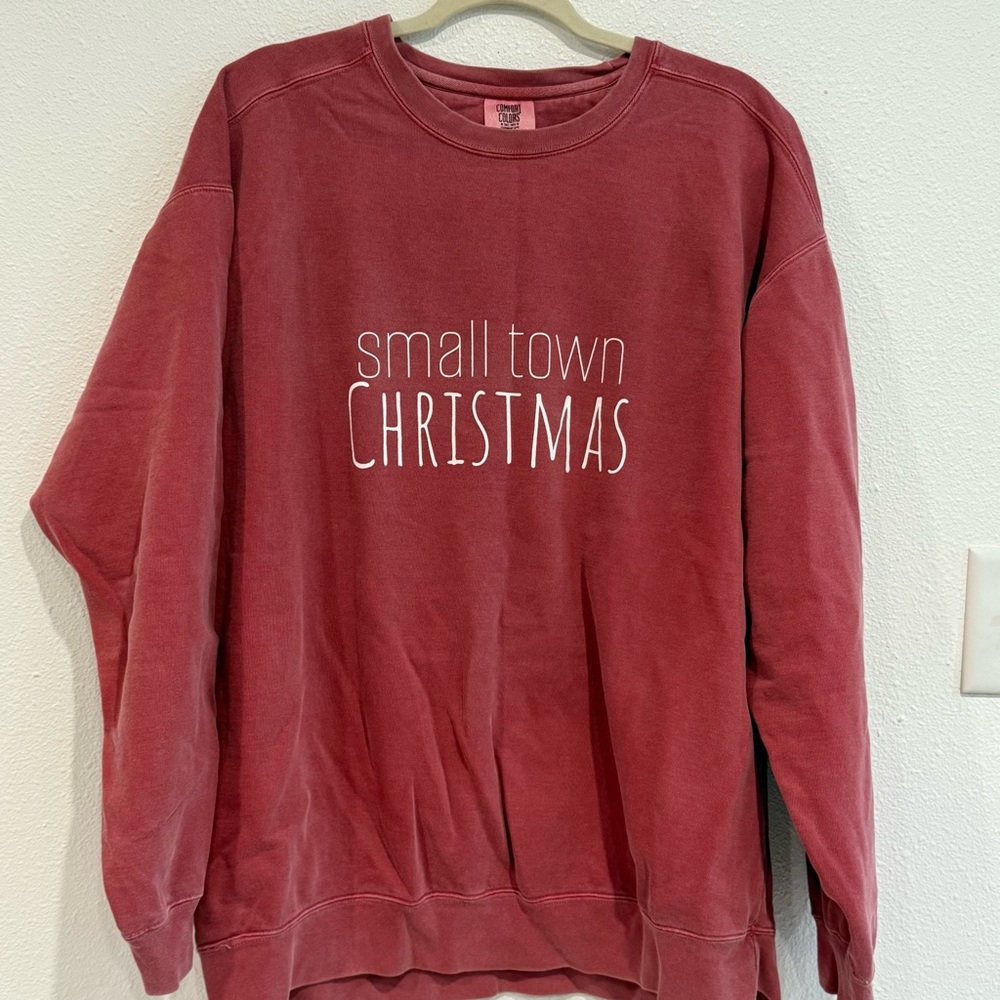 Heathered Red Women's Christmas Sweater